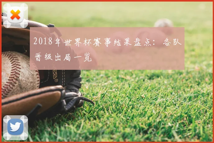 2018年世界杯赛事结果盘点：各队晋级出局一览